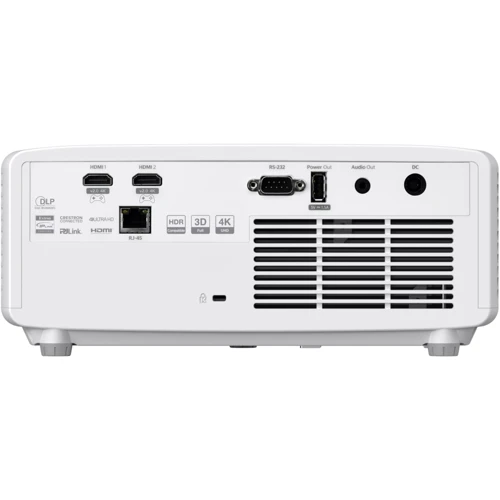 Проектор Optoma ZK450 (E9PD7LD01EZ1): Интерфейсы RS-232, Разъем для наушников, Разъем для микрофона, USB, HDMI