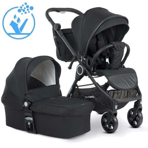 Коляска універсальна 2 в 1 El Camino ME 1085 SAGA Denim Black
