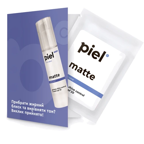 Piel Cosmetics SPF 20 Matte Cream 3 ml Дневной крем c матирующим эффектом миниатюра