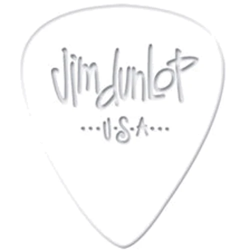 Медиатор Набор медиаторов DUNLOP 483P01MD GENUINE CELLULOID WHITE CLASSIC MEDIUM