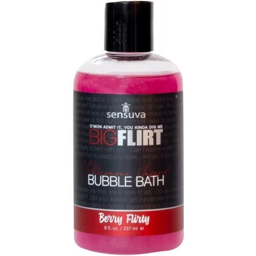 Піна для ванни Sensuva - Big Flirt Pheromone Bubble Bath - Berry Flirty (237 мл): Тип піна