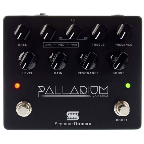 Педаль гитарных эффектов Педаль эффектов SEYMOUR DUNCAN PALLADIUM GAIN STAGE BLACK