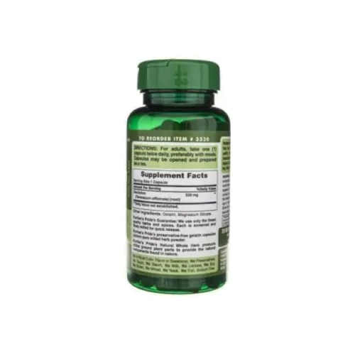 Puritan's Pride Dandelion Root 520 mg Кульбаба корінь 100 капсул: Форма випуску капсули