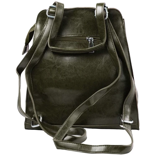 Жіночий рюкзак Valiria Fashion зелений (4DETBI9945-4): Застібка Магнітна