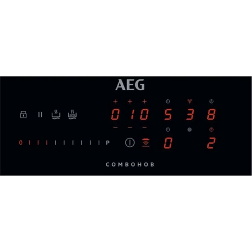 Варочная поверхность AEG Ide74243Ib: Рабочая поверхность стеклокерамика