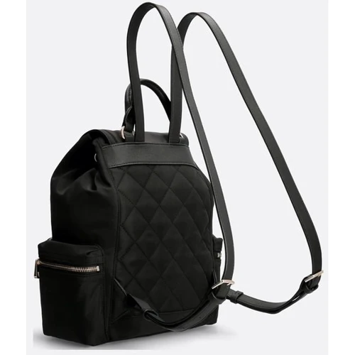 Женский рюкзак GUESS ECO GEMMA BACKPACK черный (HWEYG839532-BLA): Тип ручки Плечевой ремень, Короткая ручка