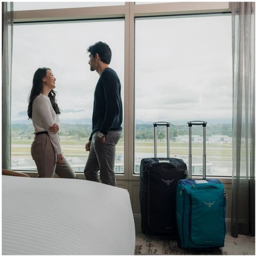 Сумка на колесах Osprey Daylite Wheeled Duffel 85 black - O/S - чорна (009.3779)