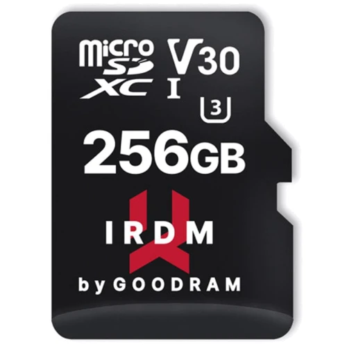 Карта пам'яті GOODRAM 256GB microSDXC class 10 UHS-I / U3 IRDM (IR-M3AA-2560R12)