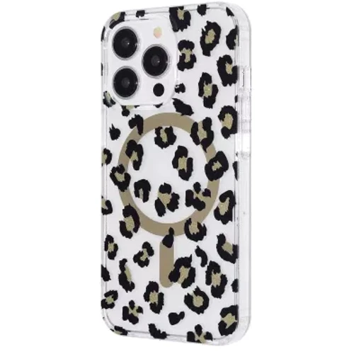 Чохол для iPhone WAVE Elegance Case with Magnetic Ring Gold для iPhone 14 Pro Max