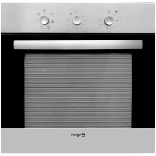 Духовой шкаф электрический Borgio OFA 100.00 (Inox): Размеры 59.8 х 59.5 х 56 см