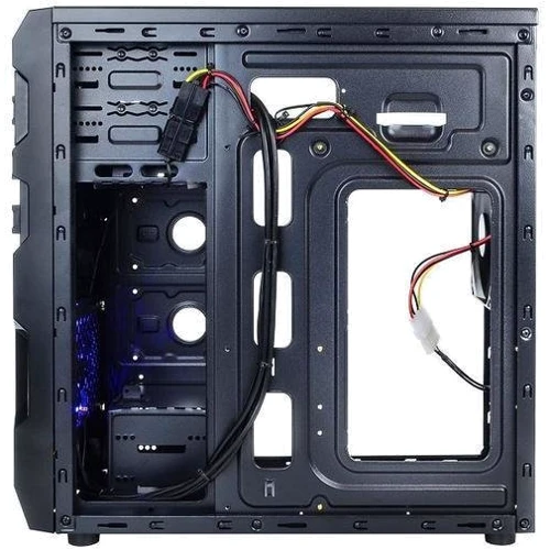Корпус QUBE QB932A Black Blue LED (QB932A_MBNU3): Форм-фактор материнской платы ATX / Micro-ATX / Mini-ITX