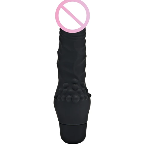 Вибратор Mini Classic Stim Vibrator Pink, 13x4 см, черный