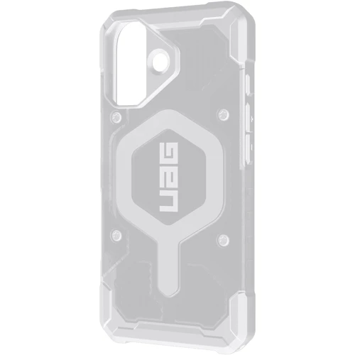 Чохол для iPhone Urban Armor Gear UAG Pathfinder Clear Magsafe Ash/Black (114553113140) для iPhone 17