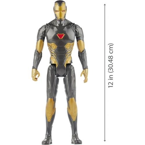 Фигурка HASBRO AVENGERS AVN серии Мстители 30 см E7878 AVN TITAN HERO FIGURE BLK GOLD IRON MAN (E3308_E7878): Пол Для мальчиков