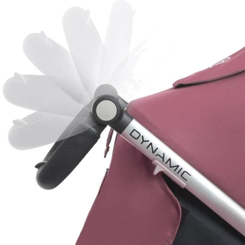 Прогулочная коляска El Camino Dynamic ME 1053 (rose): Ширина шасси 56 см