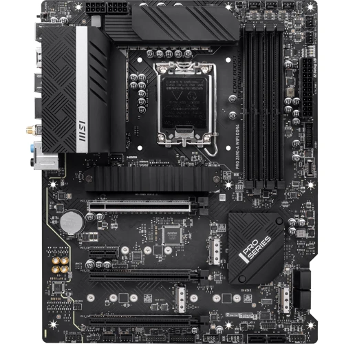 MSI PRO Z690-A WIFI DDR4: Оперативна пам'ять 4xDDR4 5200+ МГц, до 128 ГБ