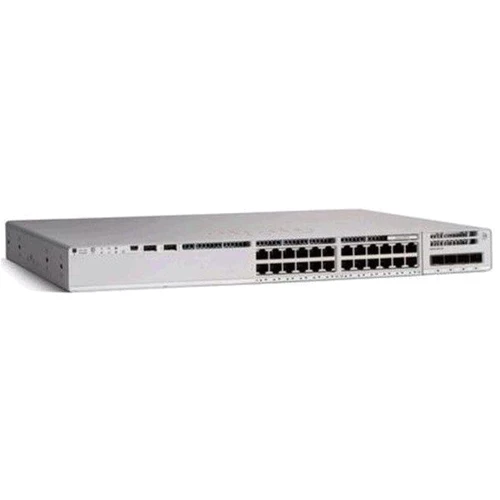 Сетевой коммутатор Cisco C9200L-24P-4G-E: Порты только Gigabit Ethernet (10/100/1000)