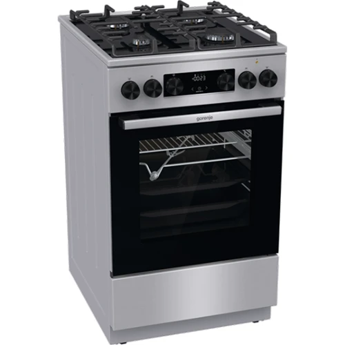 Плита комбінована Gorenje GK5C65XV: Тип варильної поверхні газова