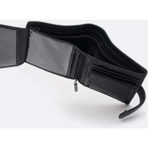 Мужской кошелек Ricco Grande черный (k1088-2bl-black): Формат кошелька Вертикальный