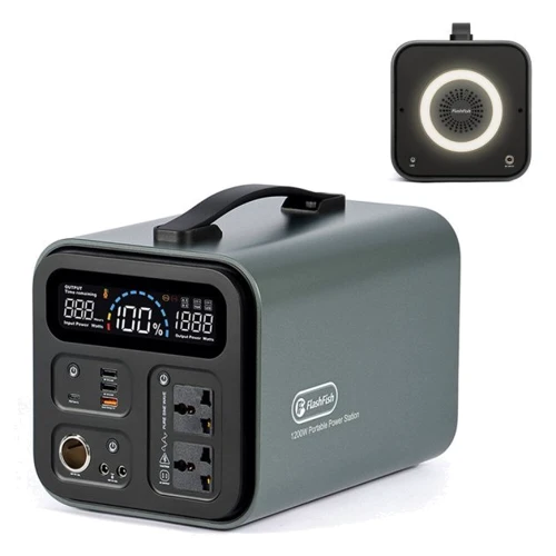 Зарядная станция FlashFish 148800mAh UA550 550Wh: Емкость аккумулятора, Вт/ч 550