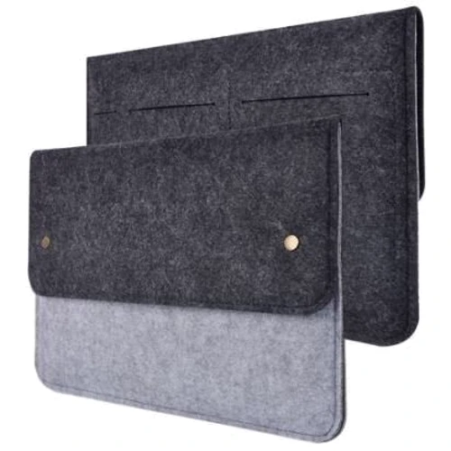 Gmakin Cover Envelope Felt Black/Grey (GM05-12) for MacBook 12"