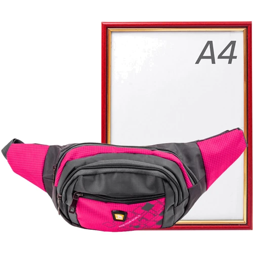 Сумка поясная Valiria Fashion розовая (3DETBI676-13): Застежка Молния