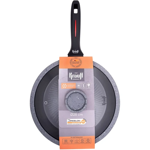 Сковорода Krauff Smart Fry с крышкой 28 см (2822)