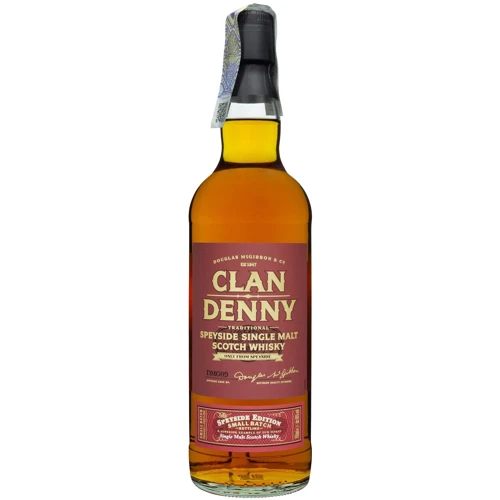 Виски Clan Denny Speyside Single Malt 40% 0.7 л (FSH_5014218821666): Объем, л 0.7