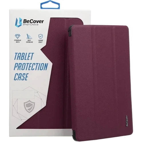 Аксессуар для планшетных ПК BeCover Smart Case Red Wine for Samsung Galaxy Tab S6 Lite 2024 P620/P625/P627 (710821): Цвет бордовый