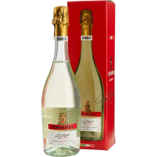 Вино Chiarli Lambrusco dell 'Emilia Bianco gift box біле солодке ігристе 0.75 л (BWQ7858)