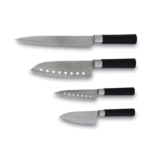 Набор кухонных ножей Cecotec 4 Santoku Kit (CCTC-01002)