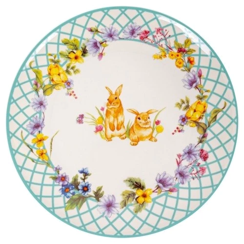 Набір тарілок Lefard Funny Bunny 27см 2шт (985-181): Форма круглая