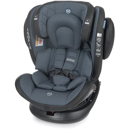 Автокрісло El Camino (0-36кг) ME 1 045 EVOLUTION 360 ISOFIX (denim blue)