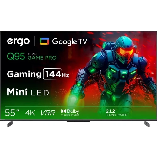 Телевизор Ergo 55MQ95: Тип LED-телевизоры