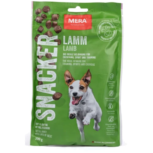 Ласощі Mera snacker Lamm снеки з ягнятком для собак 200 г (046370 - 6303)