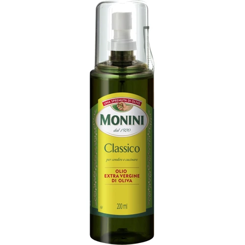 Масло оливковое Monini Extra Virgin Classico холодного отжима спрей 200 мл (8005510004113)