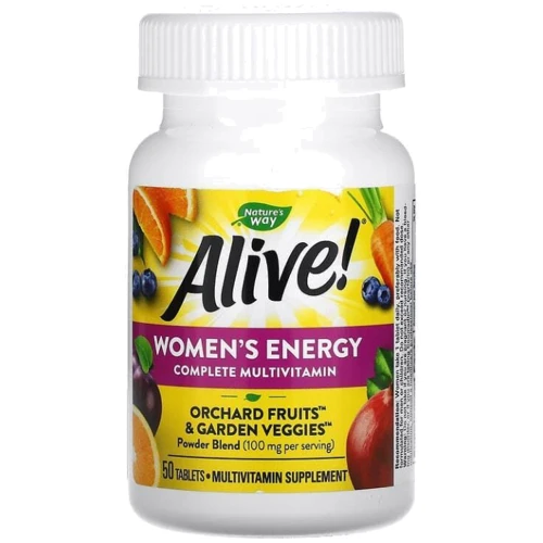 Nature's Way Alive! Women's Energy Мультивитамины для женщин 50 таблеток