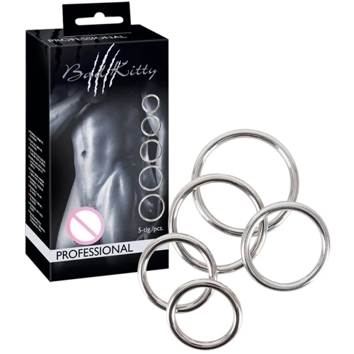 Набор эрекционных колец Bad Kitty Professional
