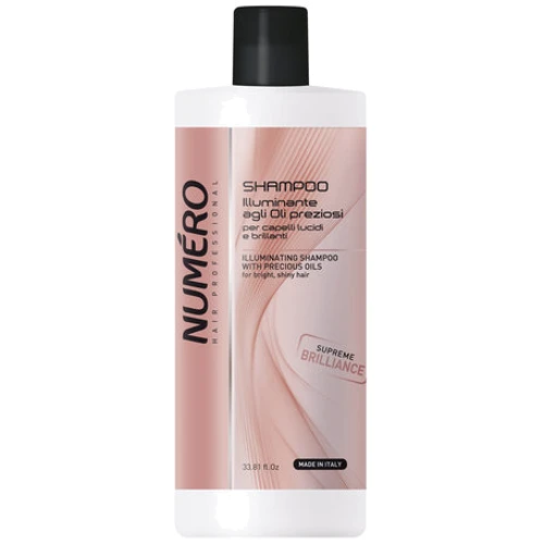 Numero Шампунь для блеска волос с ценными маслами 1000 ml