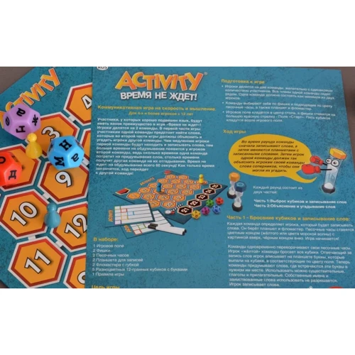 Настольная игра Piatnik Activity Время не ждет (рус.): Вид для веселой компании