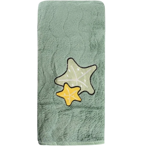 Рушник Soho Star Green мікрофібра 70x140 см (6970428)