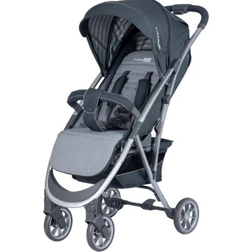 Прогулочная коляска FreeON LUX Grey (44534)