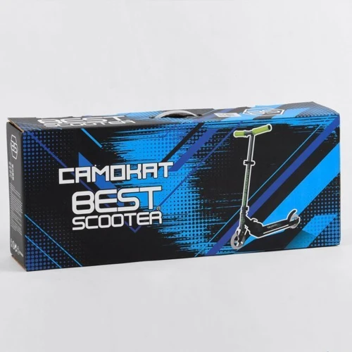 Самокат алюминиевый Best Scooter синий (33095): Количество колес 2