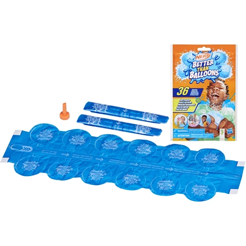 Набір іграшковий водяний NERF Hasbro Водяні кулі 36 шт. серія Better Than Balloons (F9007) фото 6