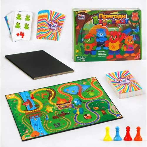 Настольная игра 4FUN Game Club Приключения медвежат в лесу (13485)