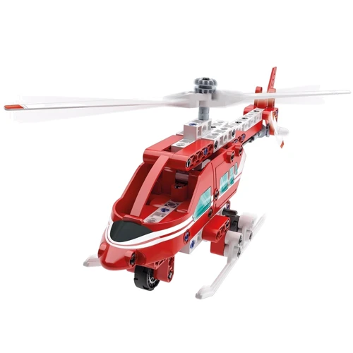 Конструктор 2 в 1 Clementoni Firefighting Helicopter серия Science & Play 160 деталей (75075)