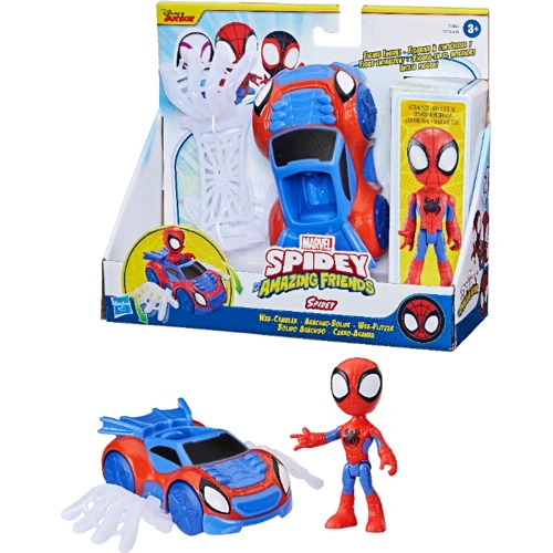 Набір HASBRO Spider-Man SPD Транспортний засіб та герой F7454 SAF SPIDEY WEB CRAWLER N ACCSRY (F6776_F7454): Тип Персонаж мультфильма, фильма