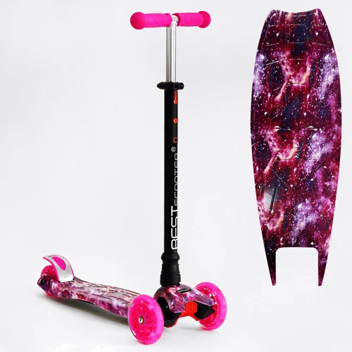 Трехколесный самокат Best Scooter Violet (115635): Максимальная допустимая нагрузка, кг 60