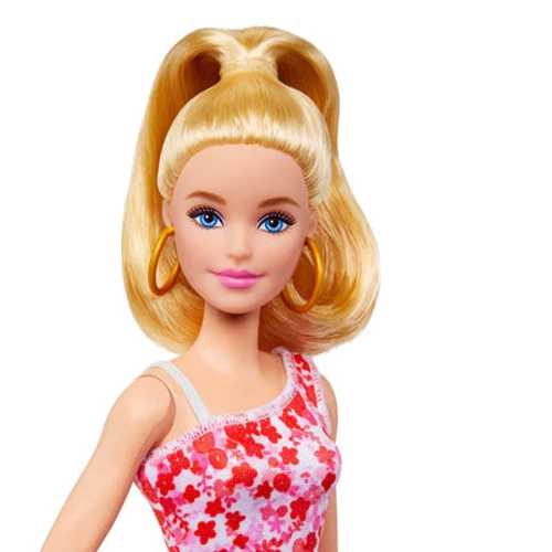 Кукла Barbie Fashionistas в сарафане в цветочный принт (HJT02): Высота, см 29