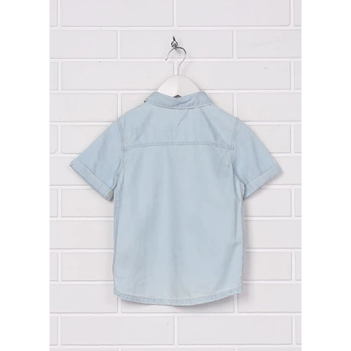Сорочка H & M в5104295 68 см блакитна: Стать хлопчик
